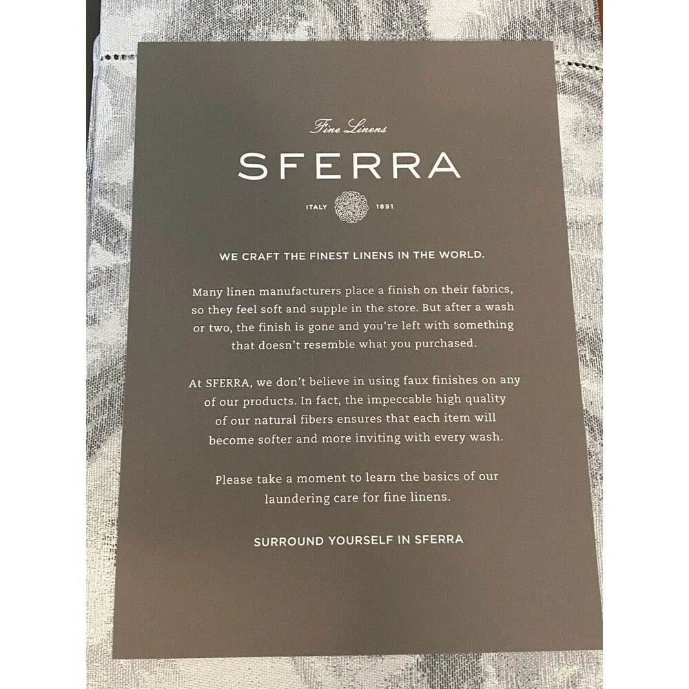 NIP SFERRA Isella 3446 Boudoir Pillow Sham 100% Cotton Sateen Jacquard ITALY